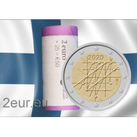 Finlande 2 EURO ROLL 2020 - 100 ans de l'Université de Turku Finlande 2 EURO ROLL 2020 - 100 ans de l'Université de Turku