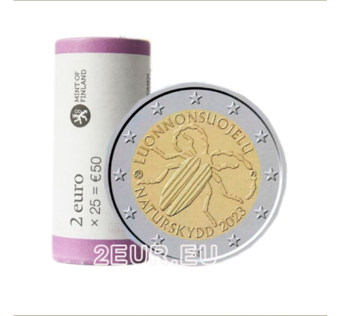 Finlande 2 EURO ROLL 2023 - La première loi finlandaise sur la conservation de la nature