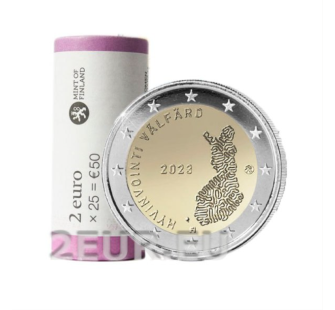 Finlande 2 EURO ROLL 2023 - Service social et de santé