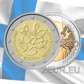 Finlande 2 euros UNC 2021 - Journalisme