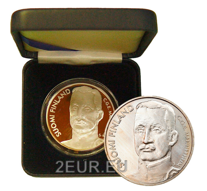 Finlande 10 euros argent BU 2003 - 300 ans Saint-Pétersbourg