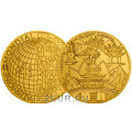  France 1/4 euro UNC 2022 - Lac de l'Ouest UNESCO