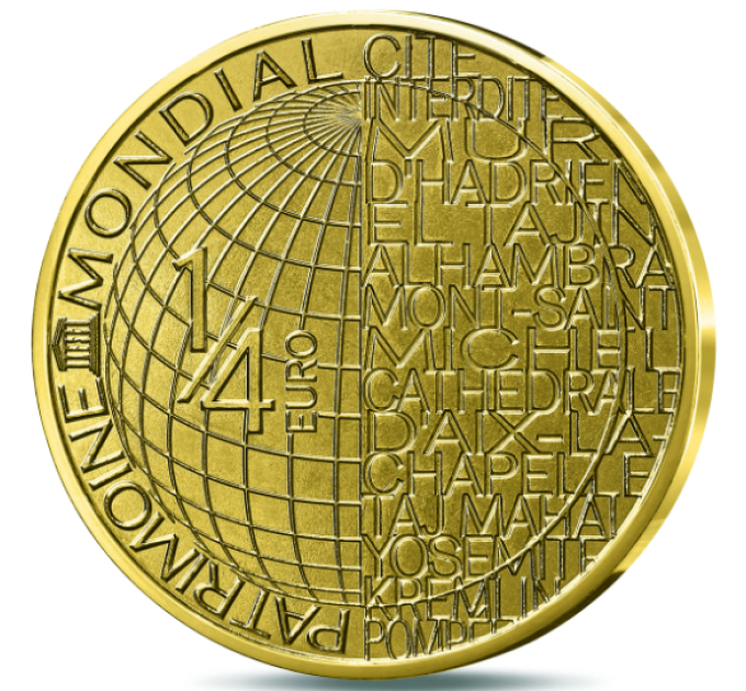  France 1/4 euro UNC 2026 - GROTTES DE LONGMEN