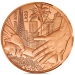  France 1/4 euro UNC 2024 - Jeux Olympiques de Paris 1924 - Handover Paris-Los Angeles