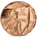  France 1/4 euro UNC 2024 - Jeux Olympiques Paris 2024 - Relais de la flamme olympique