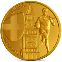 France 1/4 euro UNC 2023 - Coupe du Monde de Rugby France 2023
