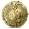 France 50 euros Pièce d'or BE 2027 - Année de la Chèvre
