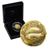France 50 euros Pièce d'or BE 2025 - Année du Serpent