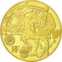 France 50 euros Pièce d'or BE 2018 - La Grande Guerre – La Paix