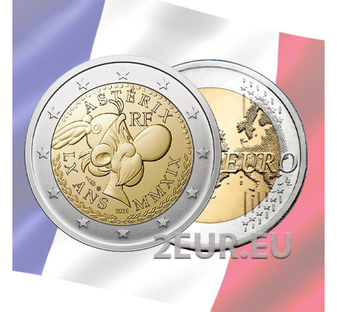 France 2 euros UNC 2019 - 60 ans d'Astérix