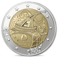 France 2 euros UNC 2024 - Jeux Olympiques et Paralympiques 2024 à Paris