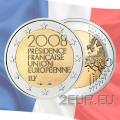 France 2 euros UNC 2008 - Présidence de l'UE