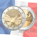 France 2 euros UNC 2015 - 70 ans de paix en Europe