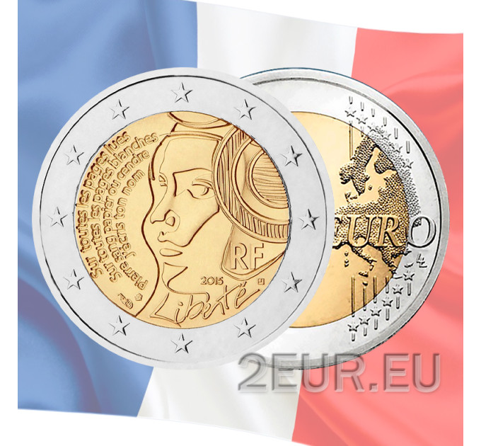 France 2 euros UNC 2015 - 225e anniversaire de la Fête de la Fédération 1790