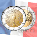 France 2 euros UNC 2016 - Championnat d'Europe de l'UEFA