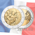 France 2 euros UNC 2020 - Charles de Gaulle