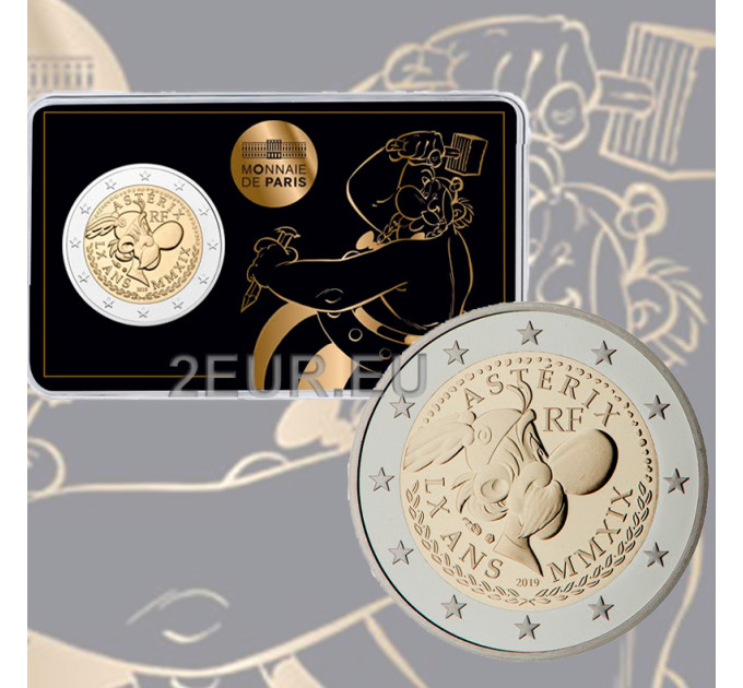 France 2 euros BU 2019 - 60 ans d'Astérix - Obélix