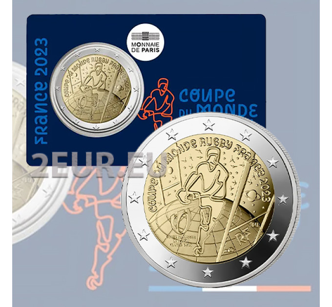 France 2 euros BU 2023 - Coupe du monde de rugby France