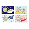 France 2 euros BU 2026 - 80 ans du Petit Prince - 4 pièces