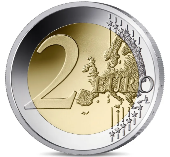 France 2 euros BE 2025 - Musée du Louvre