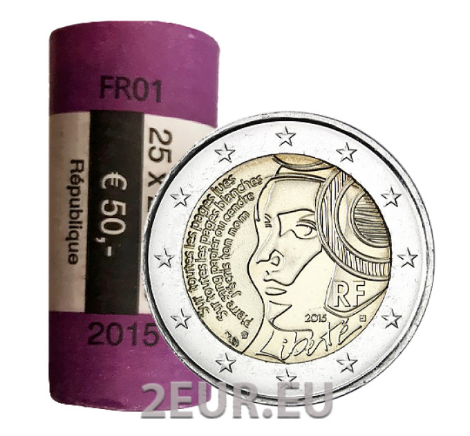 France 2 EURO ROLL 2015 - 225e anniversaire de la Fête de la Fédération 1790