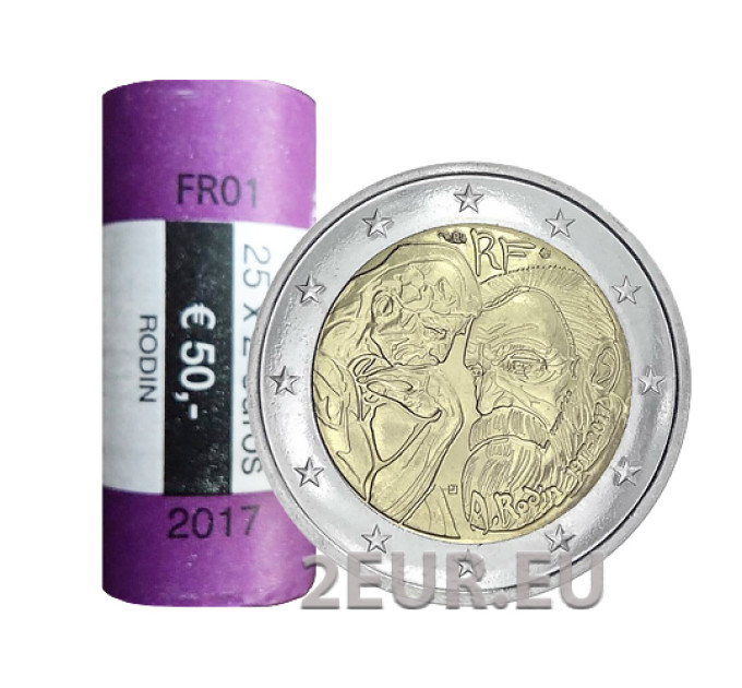 France 2 EURO ROLL 2017 - 100e anniversaire de la mort d'Auguste Rodin