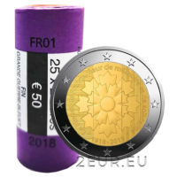 France 2 EURO ROLL 2018 - Bleuet de France