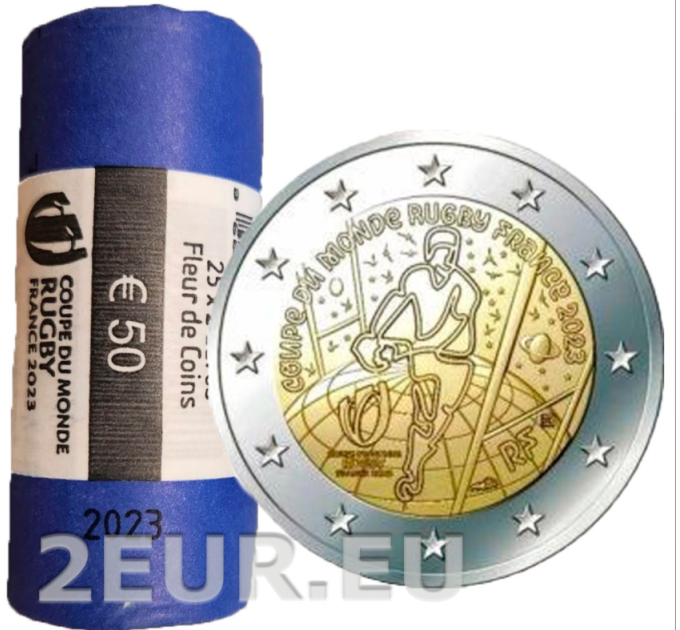 France 2 EURO ROLL 2023 - Coupe du monde de rugby France