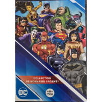 France 10 euros pièce d'argent 2025 - DC COMICS + Album