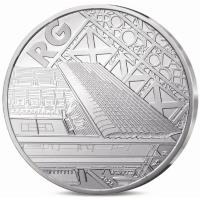 France 10 euros pièce d'argent 2025 - Roland Garros