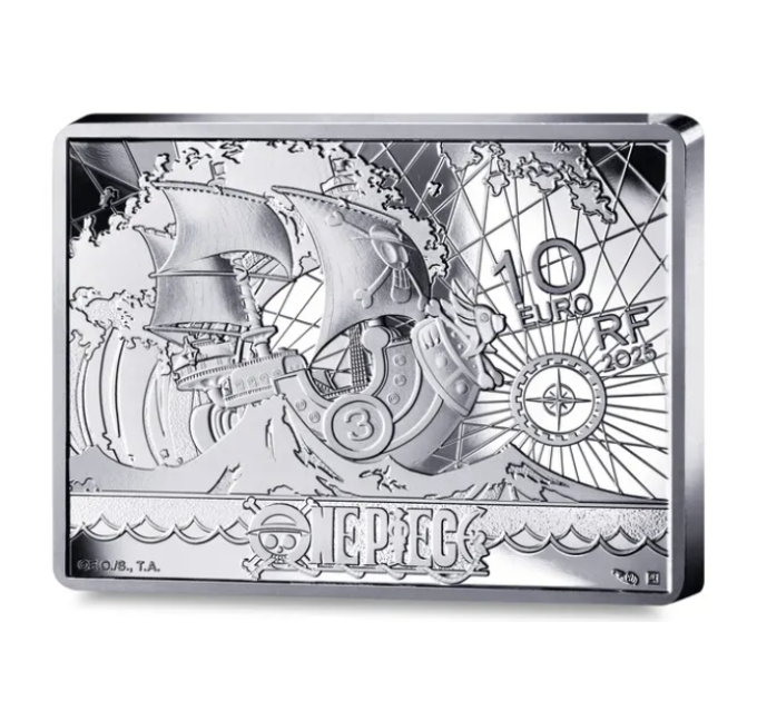 France 10 euros pièce d'argent BE 2025 - One Piece