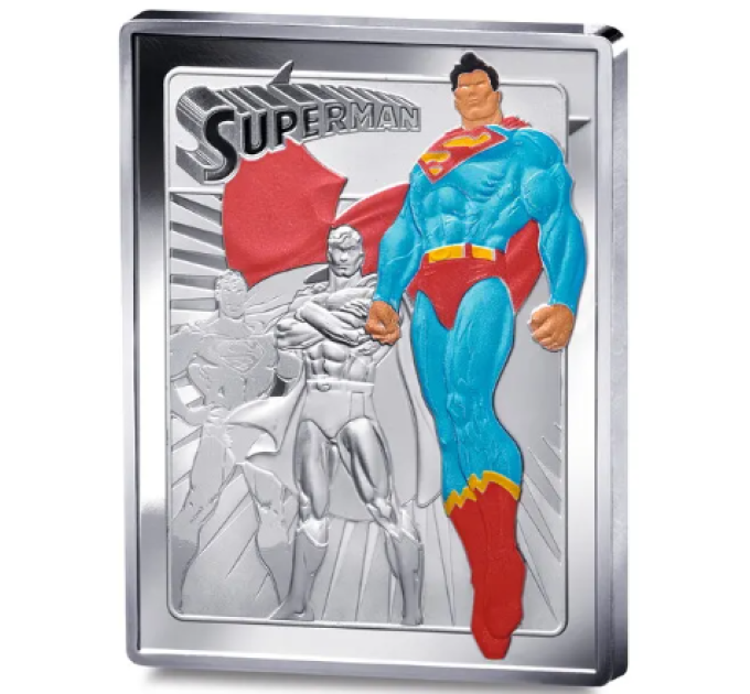 France 10 euros pièce d'argent BE 2025 - DC Comics - Superman