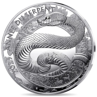 France 10 euros pièce d'argent BE 2025 - Année du Serpent