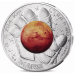 France 10 euros pièce d'argent 2025 - L'Odyssée de l'espace avec Thomas Pesquet - Saturne, Jupiter, Mars, Lune