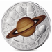 France 10 euros pièce d'argent 2025 - L'Odyssée de l'espace avec Thomas Pesquet - Saturne, Jupiter, Mars, Lune