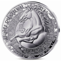 France 10 euros pièce d'argent BE 2026 - L'année du cheval