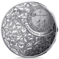 France 10 euros pièce d'argent BE 2026 - L'année du cheval