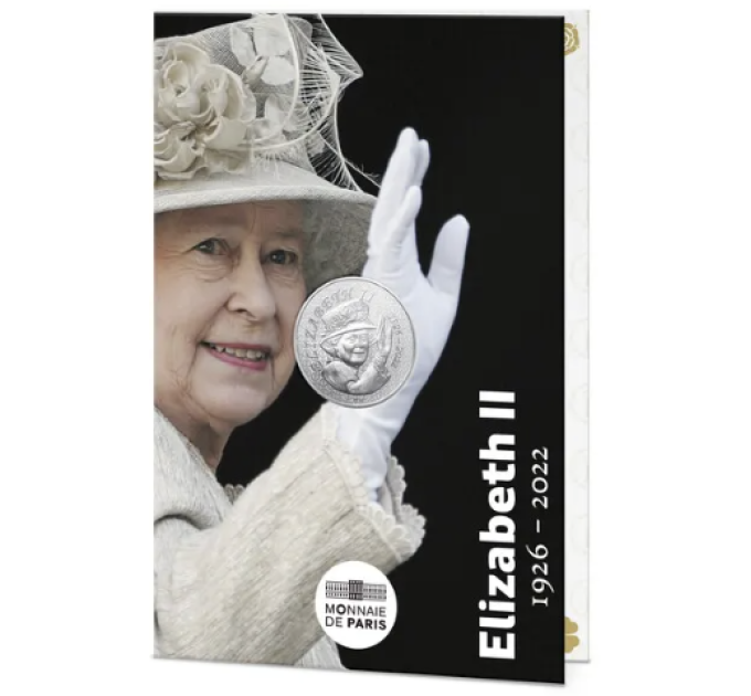 France 10 euros pièce d'argent 2026 - Elizabeth II