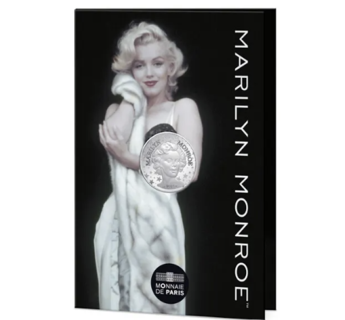 France 10 euros pièce d'argent 2026 - Marilyn Monroe
