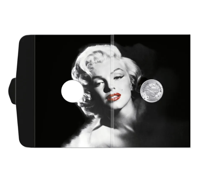 France 10 euros pièce d'argent 2026 - Marilyn Monroe