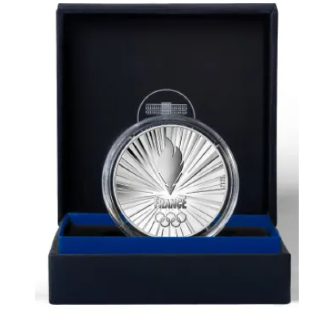 France 10 euros pièce d'argent BE 2021 - ÉQUIPE DE FRANCE OLYMPIQUE ET PARALYMPIQUE 