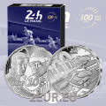 France 10 euros pièce d'argent BE 2023 - 100 ans - 24 Heures du Mans