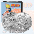 France 10 euros pièce d'argent BE 2023 - Naruto and Sasuke
