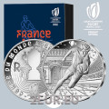 France 10 euros pièce d'argent BE 2023 - Coupe du monde de rugby France