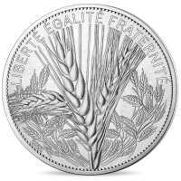 France 20 euros pièce d'argent 2022 - Nature de France - Le Blé