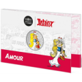 France 50 euros pièce d'argent 2022 - Astérix - Amour