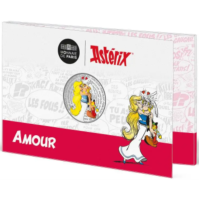 France 50 euros pièce d'argent 2022 - Astérix - Amour