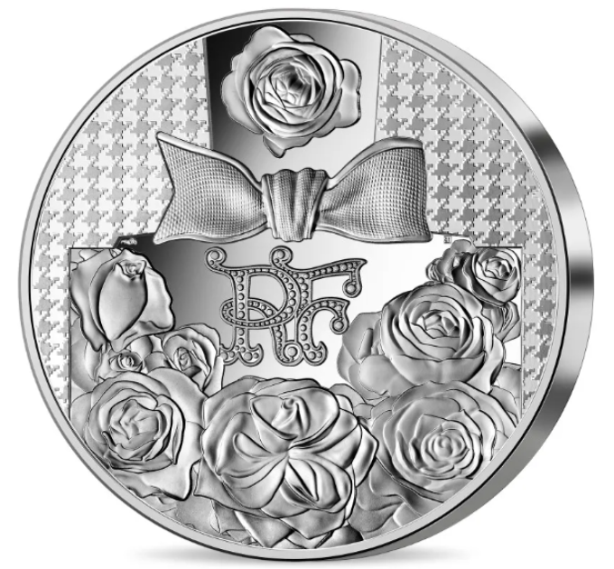 France 50 euros pièce d'argent BE 2021 - L'excellence française - Dior