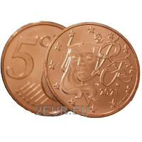 France 5 cents UNC 2021