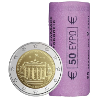 Grèce 2 euros rouleau 2026 - 100 ANS DE LA FONDATION DE L'ACADÉMIE D'ATHÈNES